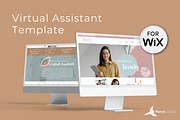 Virtual Assistant Website for Wix, a Landing Page Template by Parrot Designs (Thumbnail 1 of 4)