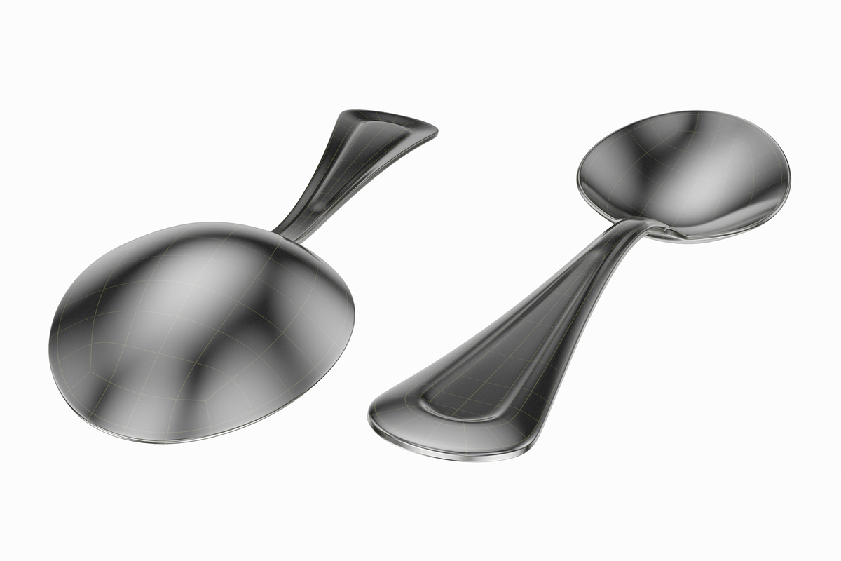 Table Dinner Spoon Classic Cutlery, an Object 3D Model by VK Studio (Photo 7 of 8)
