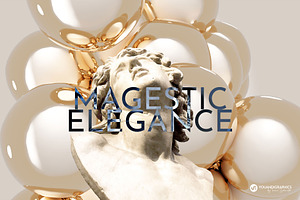 Gold Elegance Elements & Backgrounds