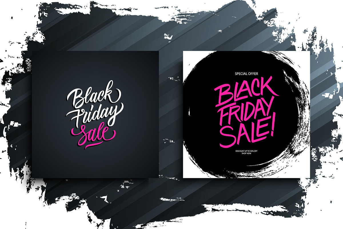 Black Friday Graphics Set, a Background Graphic by Finevector (Photo 3 of 5)