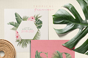 Tropical Vintage jungle palm leaves, a Texture Illustration by January Bloom (Thumbnail 4 of 11)