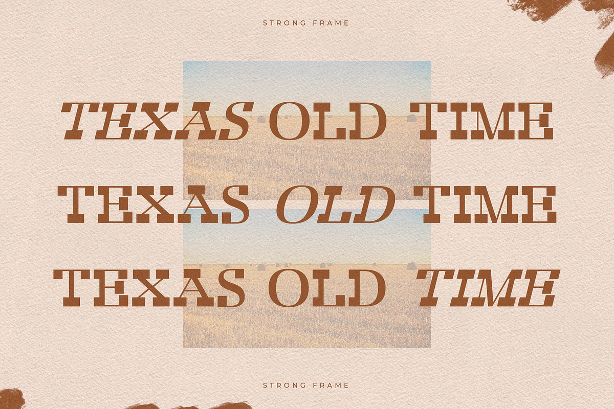 Strong Frame New Slab Serif Font, a Slab Serif Font by Storytype Studio (Photo 11 of 15)