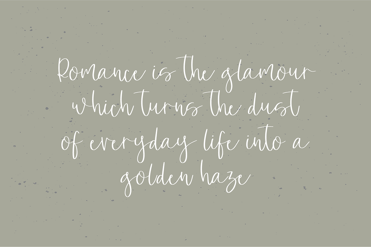 LUCKY LADY a Beautiful Script Font preview 3