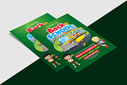 Back to School Party Flyer, a Flyer Template by Ultimate Template Shop (Thumbnail 2 of 6)