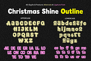 Christmas Shine, a Handwritten Font by BBtypeStudios (Thumbnail 18 of 24)