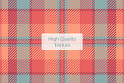#234 Soft Coral Color Plaids, a Pattern Graphic by Plaid4You (Thumbnail 3 of 5)