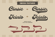 The Auratype | Retro Layered Font, a Script Font by Auratype (Thumbnail 7 of 15)