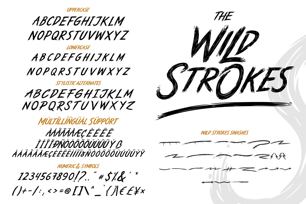 Wild Strokes, a Font by R4DS (Photo 12 of 12)