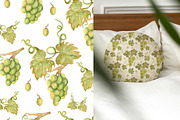 Watercolor Grapes, a Food Illustration by MayaNavits (Thumbnail 14 of 15)