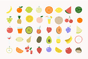 Cute fruit icons - Vector, an Icon by Marinastu (Thumbnail 6 of 6)