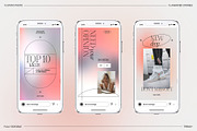 Gradient Aesthetic Insta PSD + Canva, a Social Media Template by Marie T (Thumbnail 11 of 16)