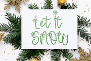 North Pole - A Snowflake Font, a Handwritten Font by Freeling Design House (Thumbnail 4 of 5)