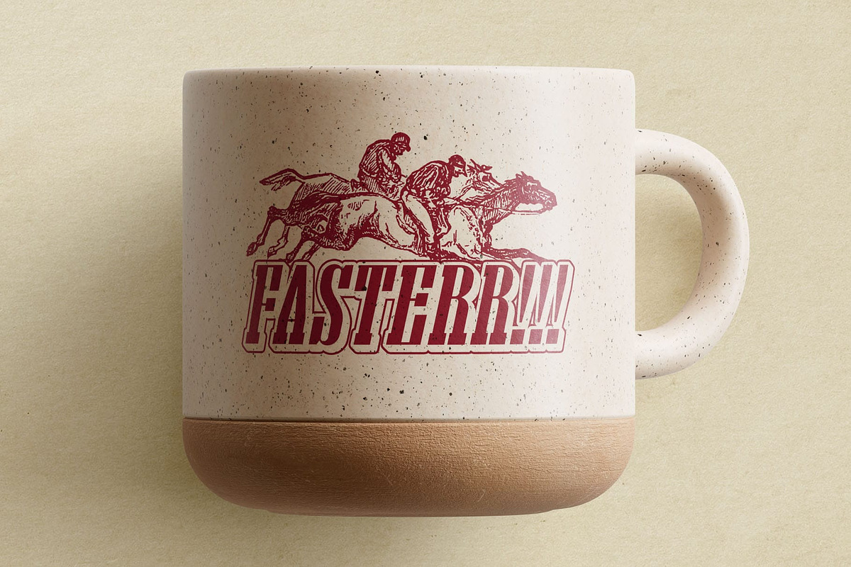 CS Boxing – Retro Font, a Slab Serif Font by Craft Supply Co. (Photo 6 of 8)