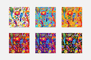 TROPICAL ART, a Pattern Graphic by GALAKAM (Thumbnail 5 of 12)