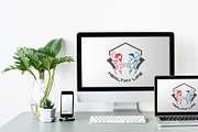 Custom Fitness & Gym Logo Design, a Branding & Logo Template by YUDesignStore (Thumbnail 5 of 8)