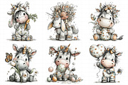 Whimsical Easter Cute Unicorn Clipar, an Illustration by Daily.Designs (Thumbnail 4 of 8)