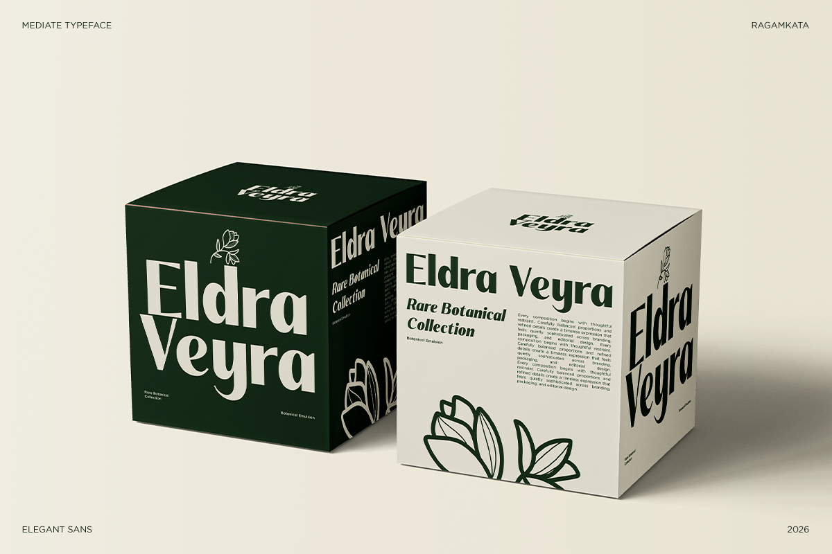 Mediate - Bold Elegant Sans Serif, a Sans Serif Font by RagamKata (Photo 4 of 10)