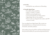 Dinosaur Toile de Jouy Pattern Set, a Background Graphic by Hughes Studio (Thumbnail 6 of 6)