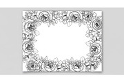 Floral Frame SVG Bundle, an Illustration by Gaye Art (Thumbnail 7 of 31)
