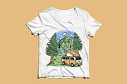 Enjoy the mountain view by van, an Illustration by gunaonedesign (Thumbnail 3 of 5)
