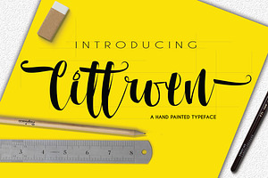 Cittroen Typeface