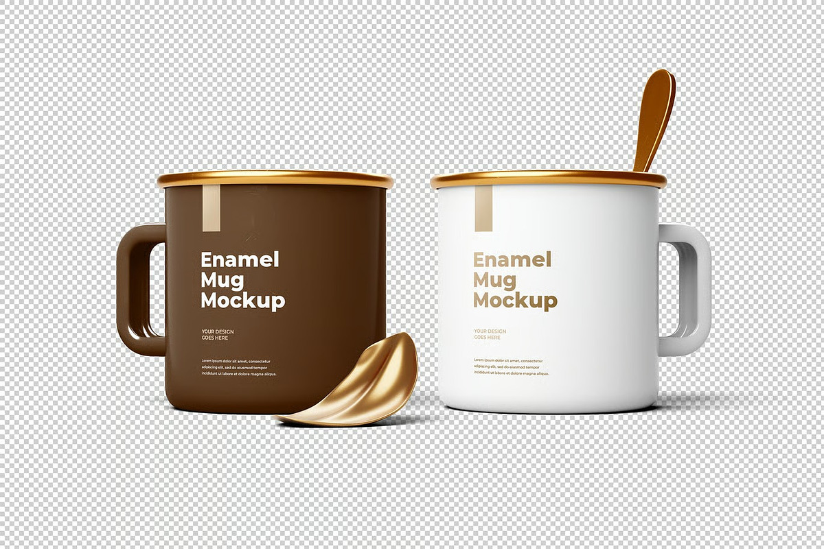 Enamel Mug Mockup, a Cups & Container Mockup by zpackcreative (Photo 3 of 4)