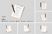 Menu Mockups, an Advertising Mockup by AnasStudio (Thumbnail 1 of 7)