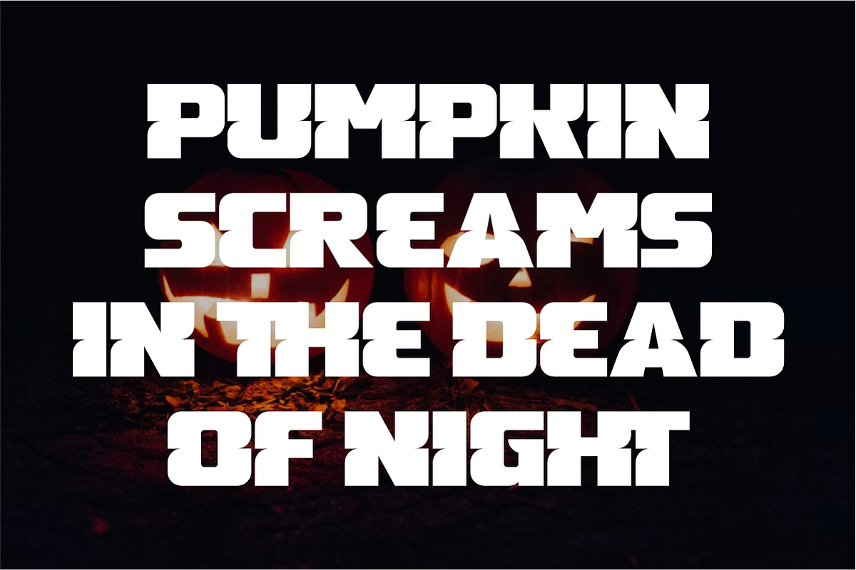 Momster - Halloween Display Font, a Sans Serif Font by Pian45 Studio (Photo 8 of 10)