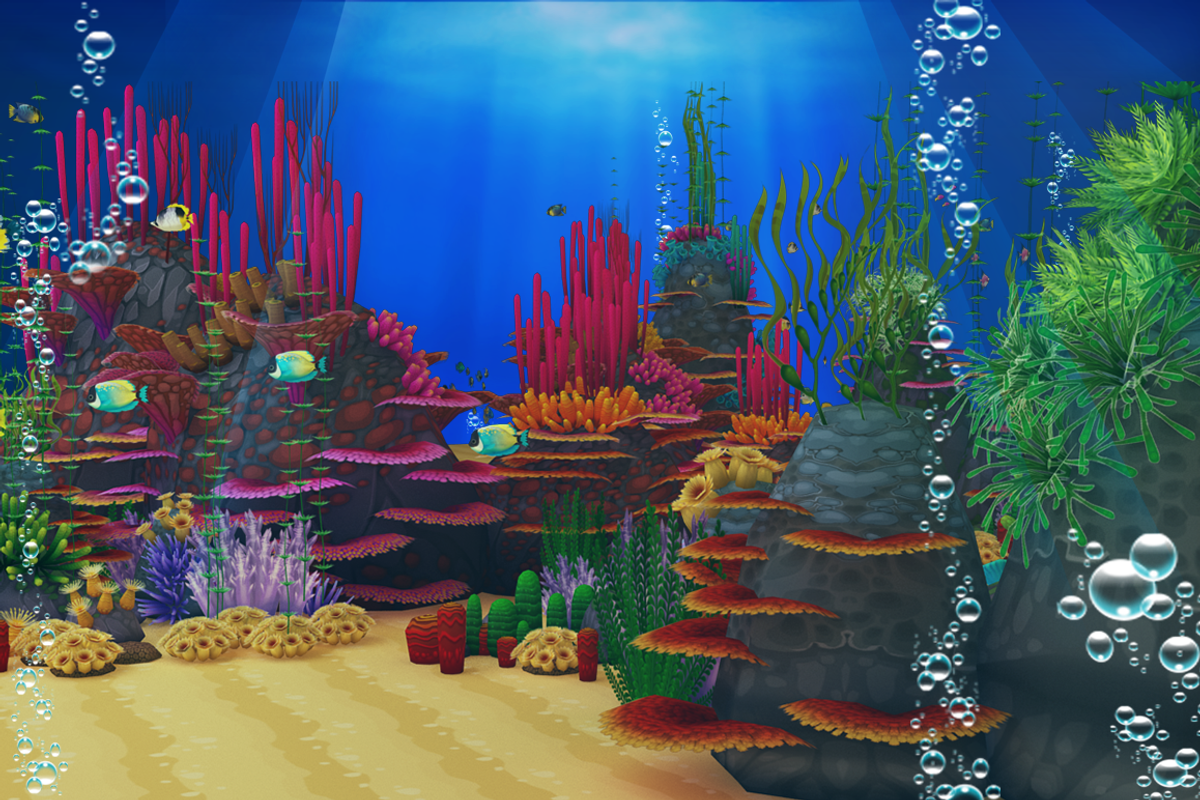 Coral Forest - Seaweed Valley, an Environmental 3D Model by Souchenki (Photo 3 of 16)