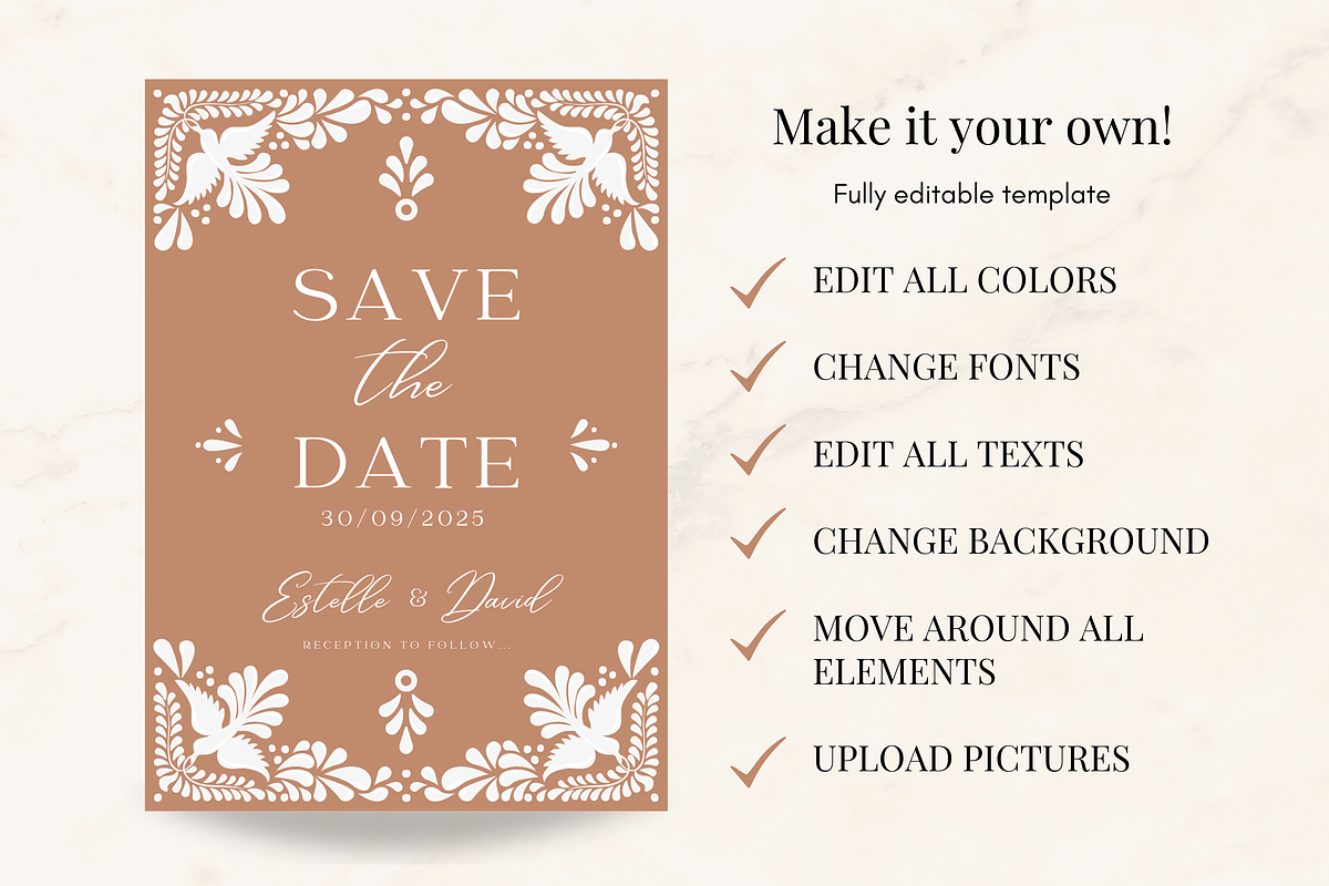 Save the Date & Wedding Invitation, a Templates & Theme by Akbaly (Photo 3 of 10)