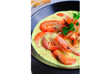Creamy Shrimps with Sauce in a Bowl, a Food & Drink Photo by Julie208