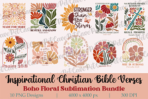 Inspirational Bible Verses Bundle