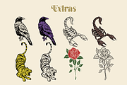 Anestrals, a Blackletter Font by ilhamtaro (Thumbnail 9 of 10)