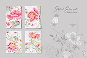 Hatsumo, Exquisite Oriental Patterns, a Pattern Graphic by Pink Linen (Thumbnail 11 of 12)