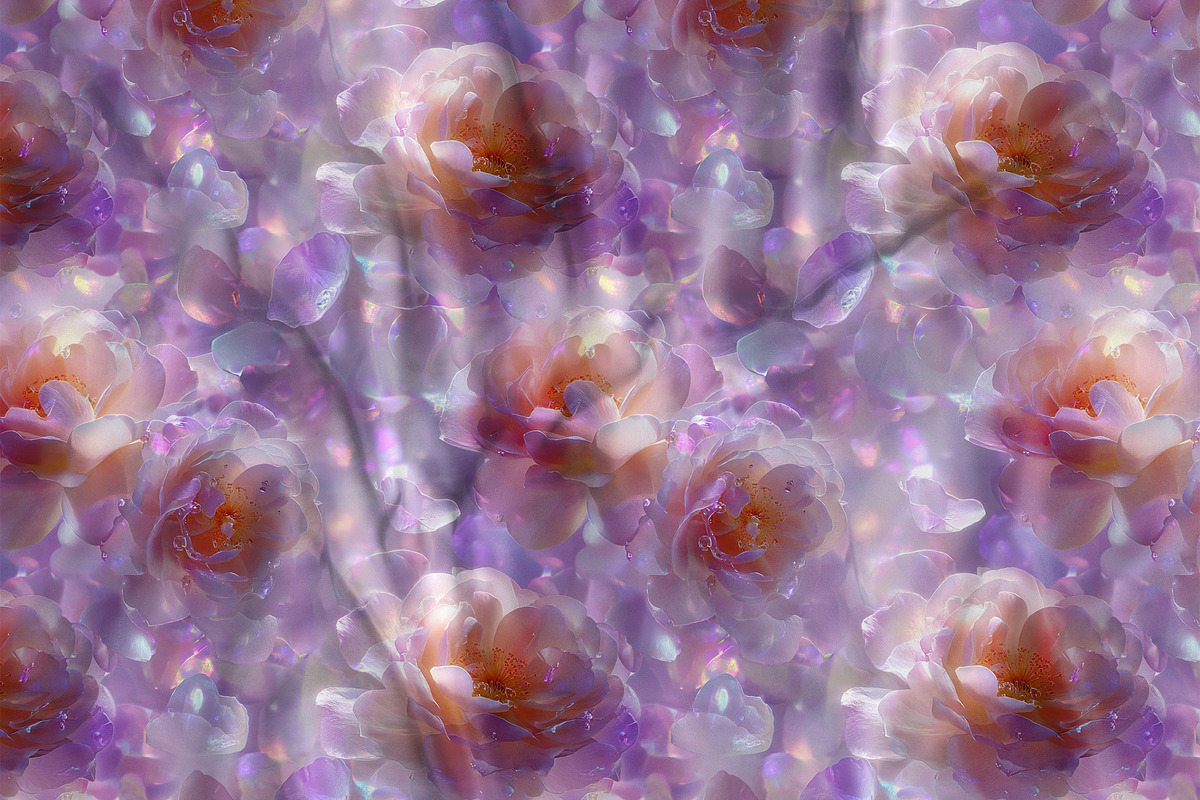 Ethereal Bloom Seamless Patterns, a Pattern Graphic by Olya Creative (Photo 9 of 10)