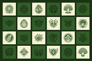 Nature Logo Bundle, a Solid Icon by Creative Stall (Thumbnail 6 of 36)