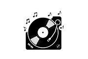 Vintage Vinyl Record & Turntable Bun, an Illustration by Creativeshirt (Thumbnail 4 of 31)