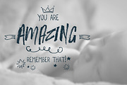 Woodnote Font Duo, a Script Font by Anna Ivanir (Thumbnail 8 of 9)