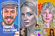 Digital Painting Photoshop Action, an Action Add-On by MRI STUDIO (Thumbnail 2 of 25)