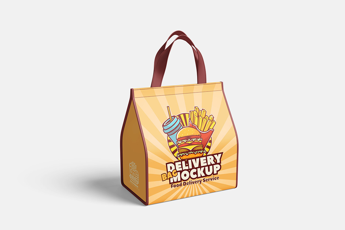 Delivery Bag Mockup, a Product Mockup by bimockup (Photo 2 of 6)