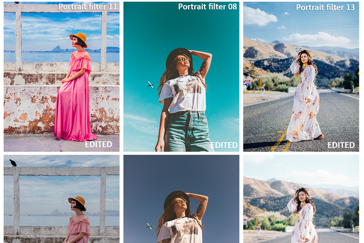 Portrait fashion Lightroom Presets preview 8