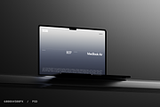 MacBook Air Collection E07 Mockup 1, a Mac Mockup by Lumatte (Thumbnail 1 of 5)