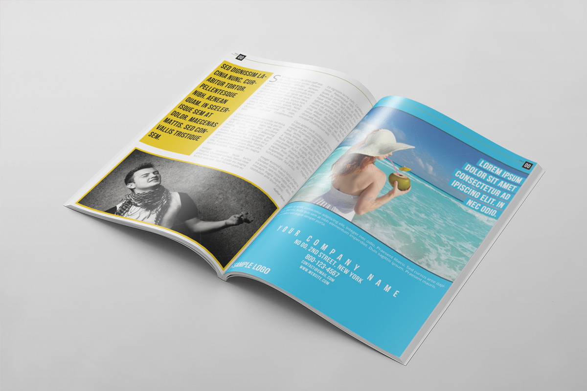 Magazine Template 18, a Magazine Template by pmvch (Photo 12 of 30)