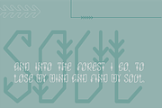 Laima Uppercase Ethnic Font, a Symbol Font by Wild Ones (Thumbnail 3 of 6)