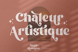 Magic Romance - Modern Serif Font