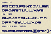 Rose Space - Futuristic Font, a Sans Serif Font by 177Studio (Thumbnail 7 of 8)