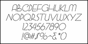 Deco Fashion, a Font by Jeff Levine Fonts (Thumbnail 5 of 5)