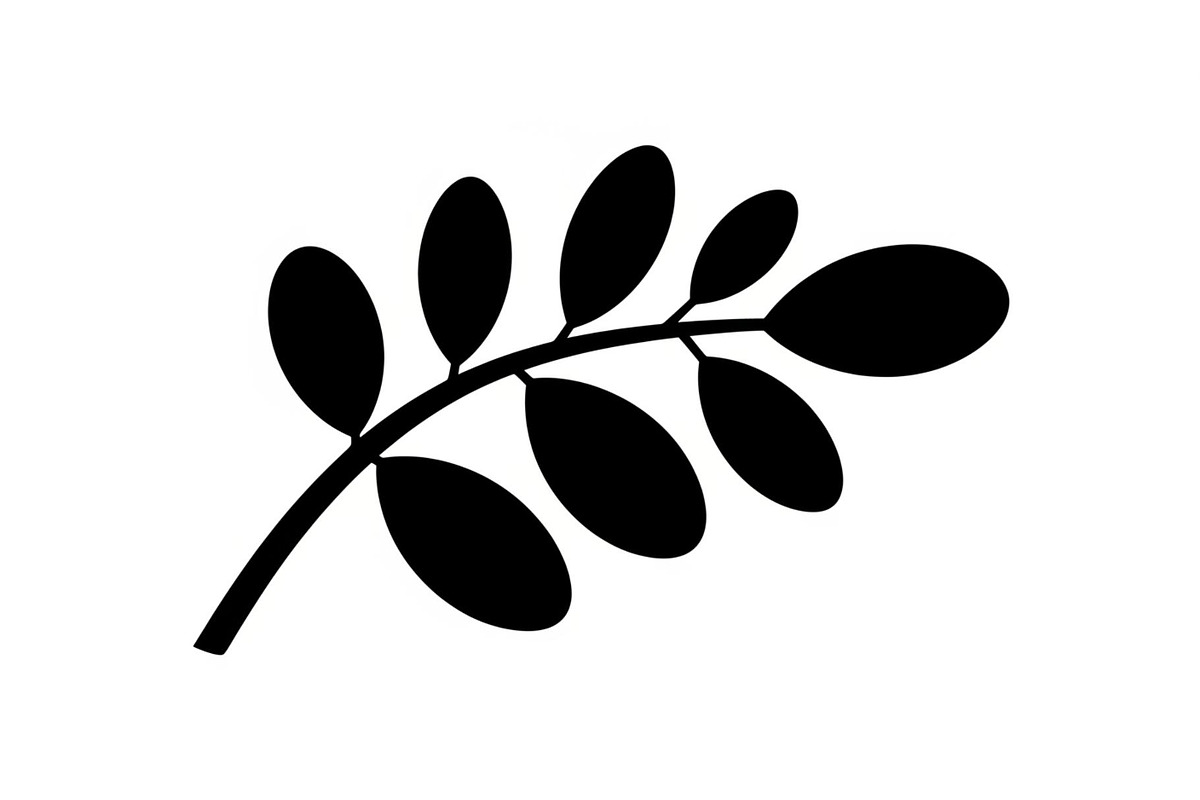 Botanical Leaf Silhouette Bundle, an Illustration by Creativeshirt (Photo 22 of 51)