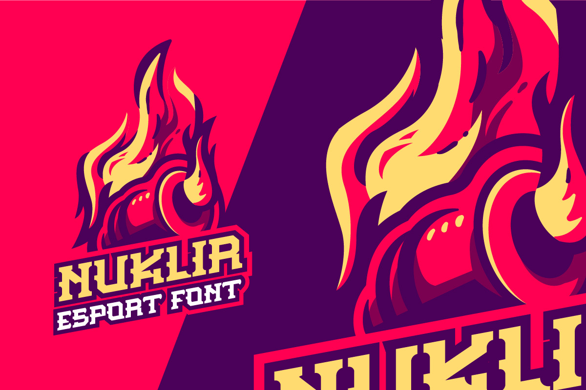 Savana Esport Display Font, a Font by IHDSTD (Photo 5 of 5)