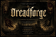 Dreadforge – Gothic Blackletter